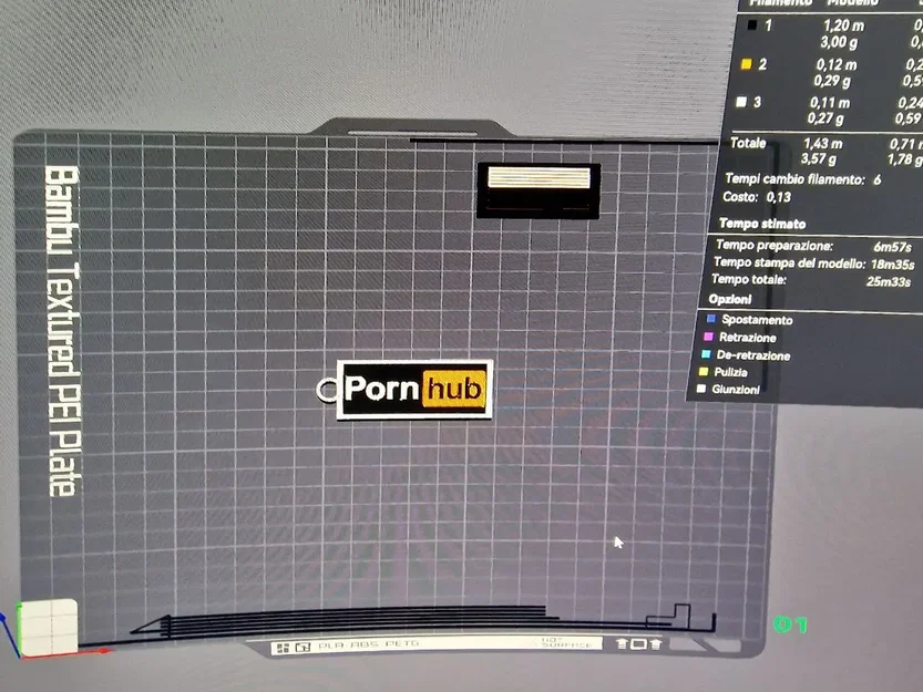 Móc chìa khóa nhiều màu sắc phong cách porhub - Image 2