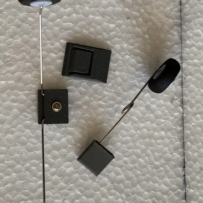 Giá đỡ cho bộ landing gear nhỏ từ AliExpress (không dùng keo)