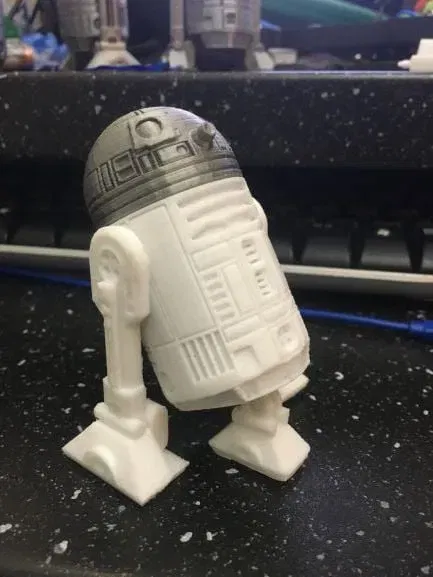 Mô hình R2-D2 có chân lên dây cót cho trò chơi ghép hình - Image 2