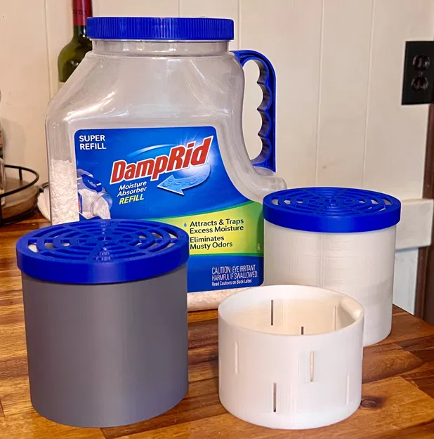 Bình chứa DampRid - Có thể nạp lại với tinh thể DampRid - Image 6