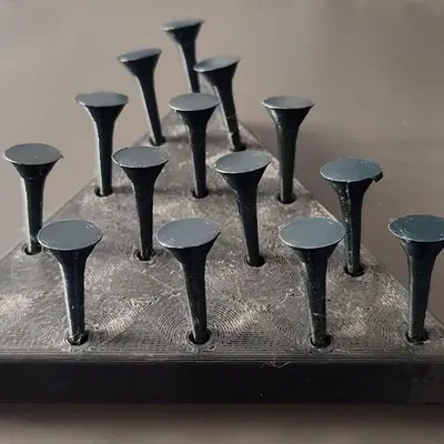 Trò chơi xếp hình chóp tam giác Peg Solitaire