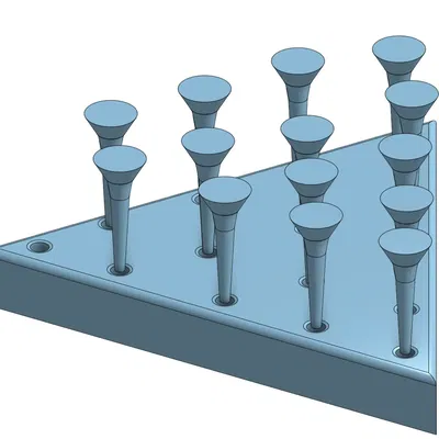 Trò chơi xếp hình chóp tam giác Peg Solitaire