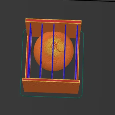 Dây treo Pokeball nghệ thuật từ PLA SUNLU RAINBOW