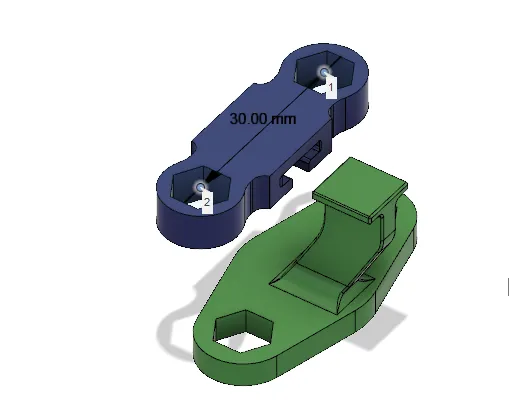 Bánh xe điên cho bi 15-16 mm đường kính - Image 8