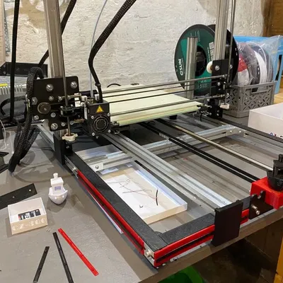 Giá đỡ che pully trục Y cho máy in Crazy3DPrint CZ-300