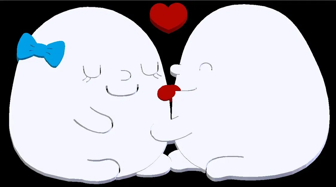 Nálepka hình tròn dễ thương cho trang trí nhà cửa - Image 1