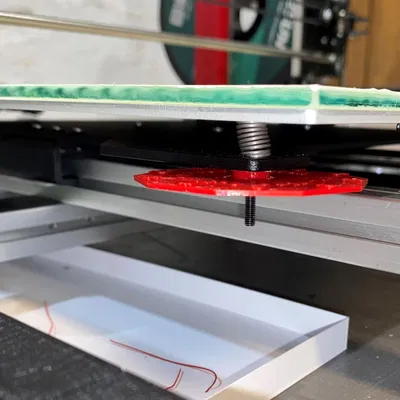 Bánh xe điều chỉnh độ cao giường in cho đai ốc 3mm Crazy3DPrin...