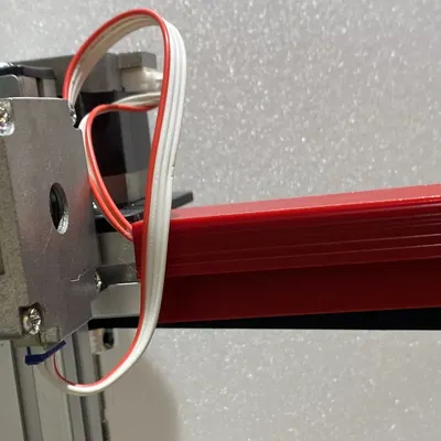 Bìa và ống dẫn cáp Crazy3DPrint CZ-300 cho ray trên