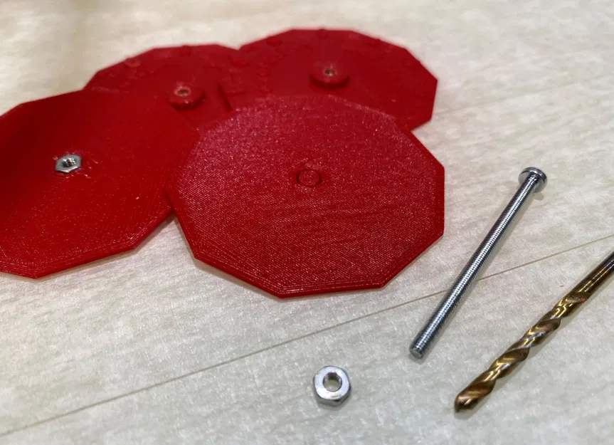 Bánh xe điều chỉnh độ cao giường in cho đai ốc 3mm Crazy3DPrin... - Image 4