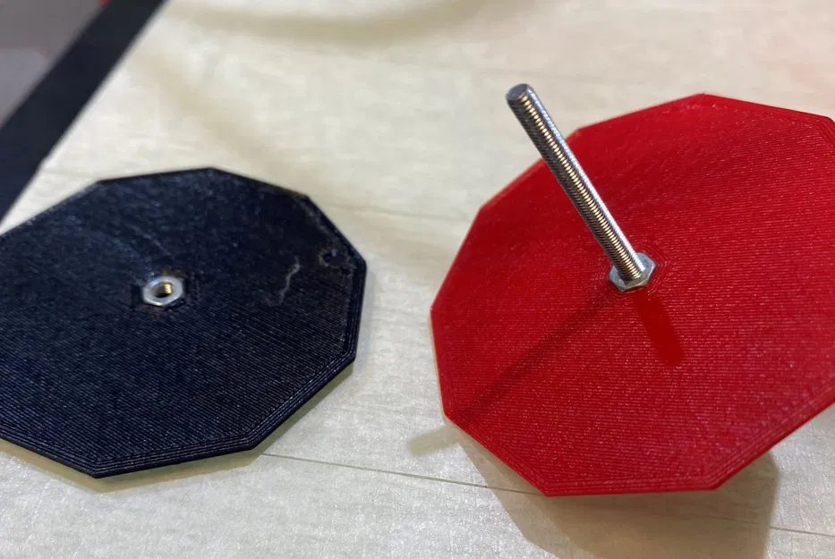 Bánh xe điều chỉnh độ cao giường in cho đai ốc 3mm Crazy3DPrin... - Image 5