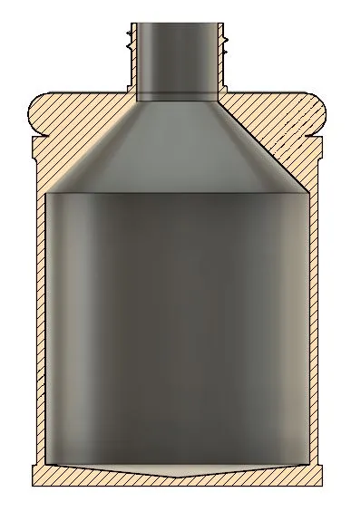 Bình đựng xà phòng thay thế cho máy bơm Rituals - Image 2