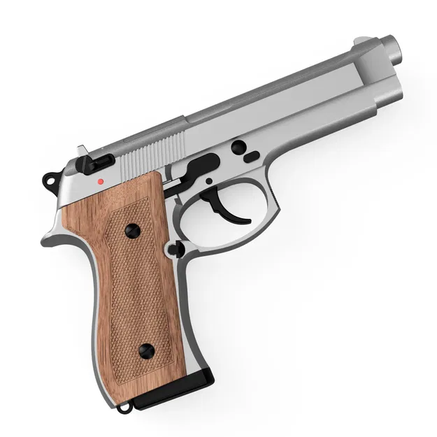 Súng ngắn Beretta M9 92 cho dự án dây cao su - Image 1