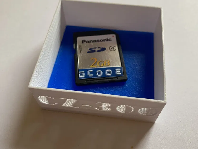 Thẻ SD với mã gcode cho Crazy3Dprint CZ-300 và các máy in khác - Image 1