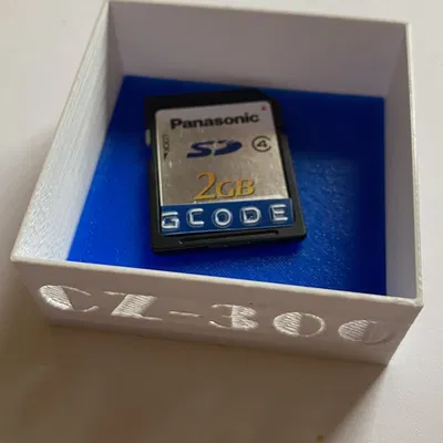 Thẻ SD với mã gcode cho Crazy3Dprint CZ-300 và các máy in khác