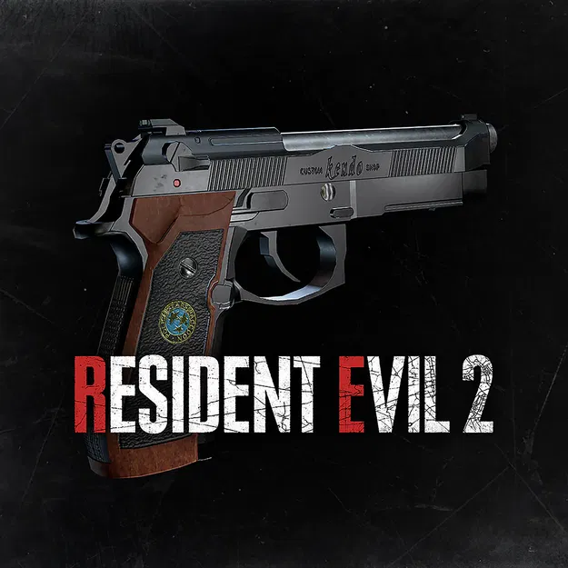Khẩu súng Samurai Edge (Beretta M9) trong Resident Evil Remake - Image 1