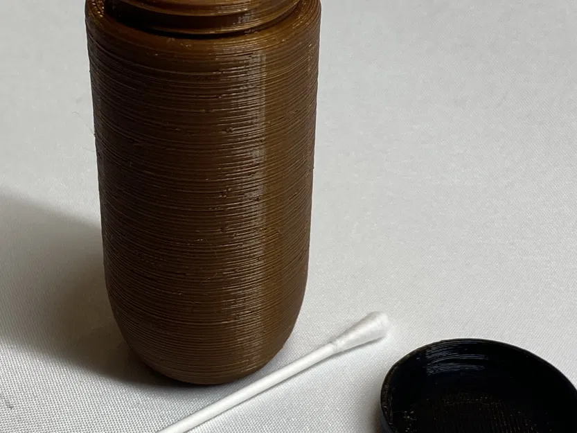 Hộp q-tip du lịch kiểu dáng mảnh hoặc cong - Image 1