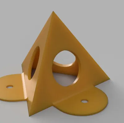 Giá đỡ sơn hình tam giác