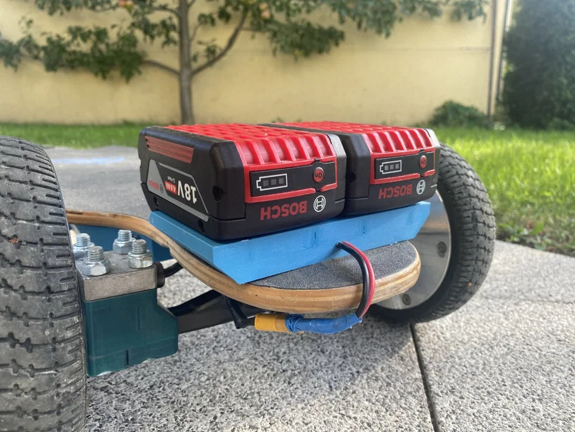 Giá đỡ pin Bosch 18V cho các bề mặt khác nhau - Image 2