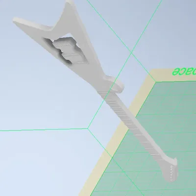 Móc khóa đàn guitar điện độc đáo