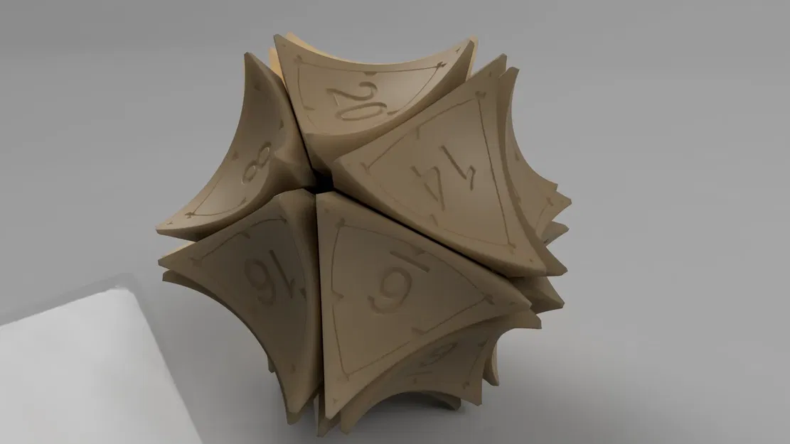 Mô hình D20 mô-đun lấy cảm hứng từ di vật bí ẩn trong Baldur... - Image 1