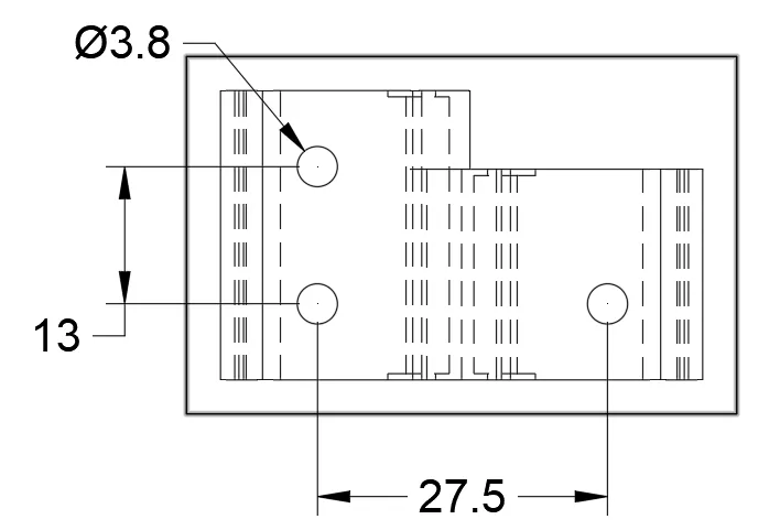 Giá đỡ V clip góc Wago 2 x 221-412 + 1 x 221-413 - Image 2