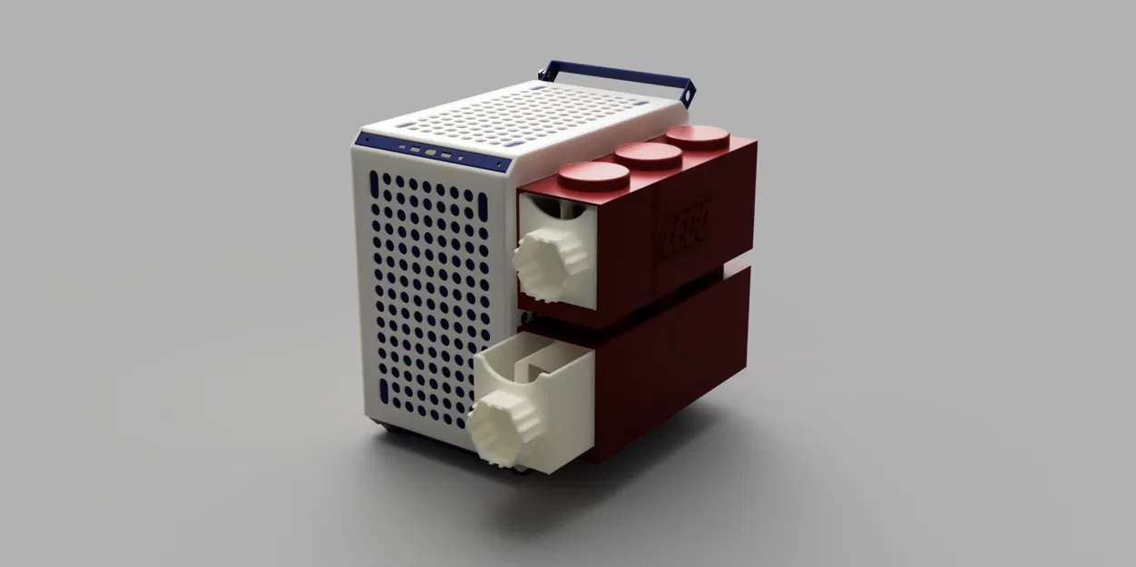 Hộp LEGO cho thùng máy Cooler Master QUBE500 - Image 1