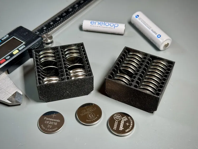 Giá đỡ pin đơn giản cho pin đồng xu CR2032 - Image 1