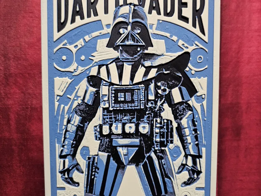 Bản thiết kế chi tiết Sith của nghệ thuật tường Darth Vader - Image 1