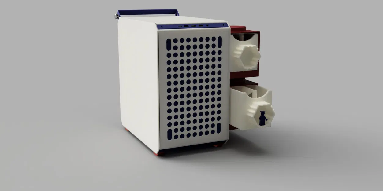 Hộp LEGO cho thùng máy Cooler Master QUBE500 - Image 3