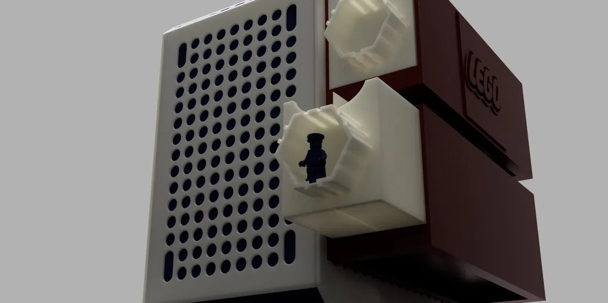 Hộp LEGO cho thùng máy Cooler Master QUBE500 - Image 4