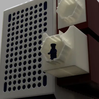 Hộp LEGO cho thùng máy Cooler Master QUBE500