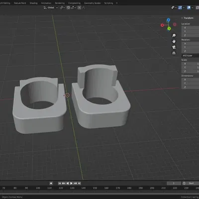 Bộ phận lò xo cho Nerf Doublestrike - Phiên bản cò màu xám