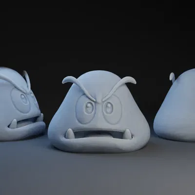 Đầu của nhân vật Goomba trong trò chơi Mario