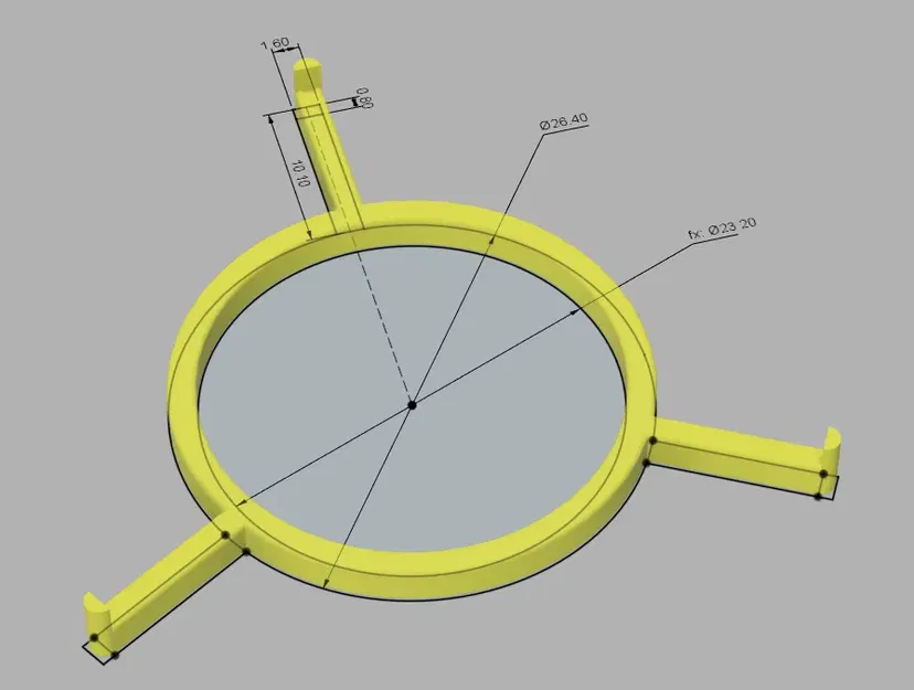 Thay thế bộ phận bảo vệ lưỡi cho drone Snapchat Pixy - Image 4