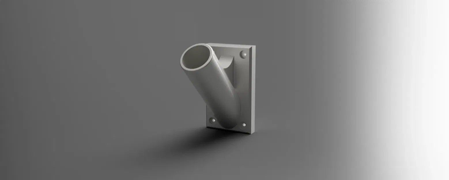 Giá đỡ cột cờ tự chế cho sân vườn - Image 4