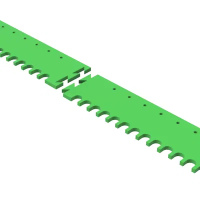 Bảng bảo vệ chống chuột cho tổ ong Einheitsmaß 388x50x4mm