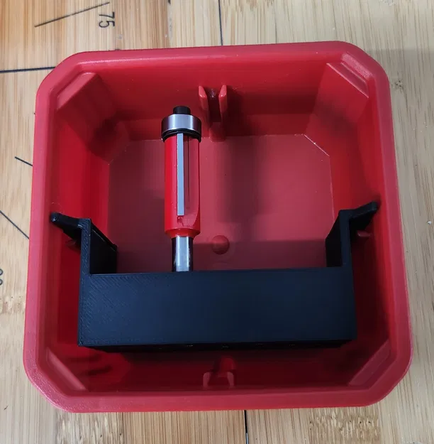 Giá đỡ lưu trữ bit router dài ¼" cho bộ tổ chức Packout - Image 2