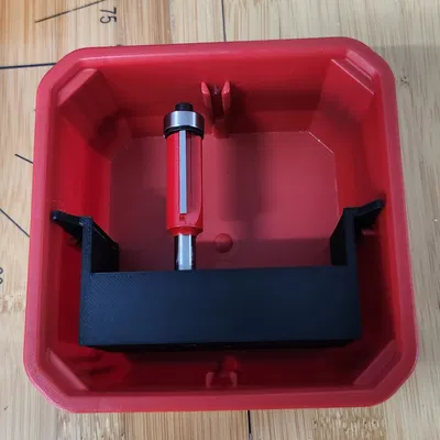 Giá đỡ lưu trữ bit router dài ¼" cho bộ tổ chức Packout