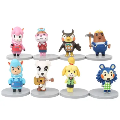 Giá đỡ nhân vật bánh sinh nhật Animal Crossing