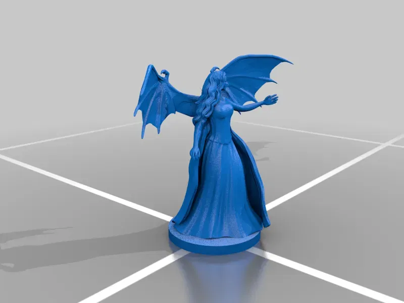 Nữ hoàng quỷ với đôi cánh rồng - Image 1