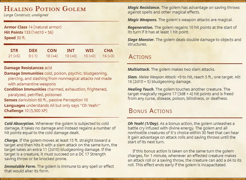 Nhân vật người đàn ông potion chữa lành - Image 2