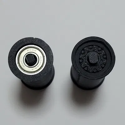 Bánh xe remix cho giá đỡ cuộn sử dụng bạc 608ZZ