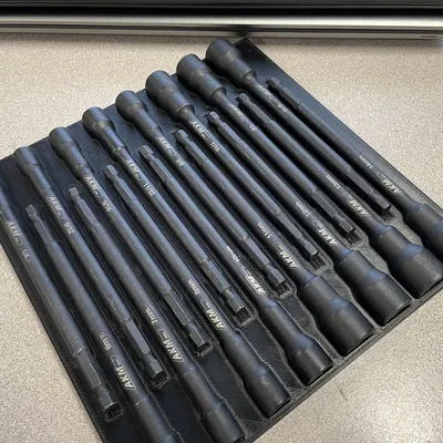 Công cụ vít đai ốc từ tính dài AKM