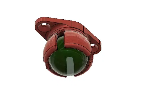 Bánh xe điên cho bi marbles đường kính 21-22 mm - Image 6