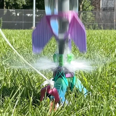 Bộ phóng tên lửa nước in 3D với thiết kế linh hoạt