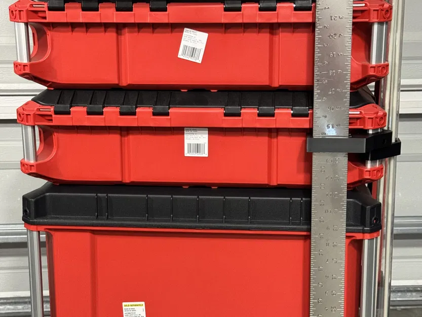 Giá đỡ vuông Milwaukee Packout cho dụng cụ đo đạc - Image 1