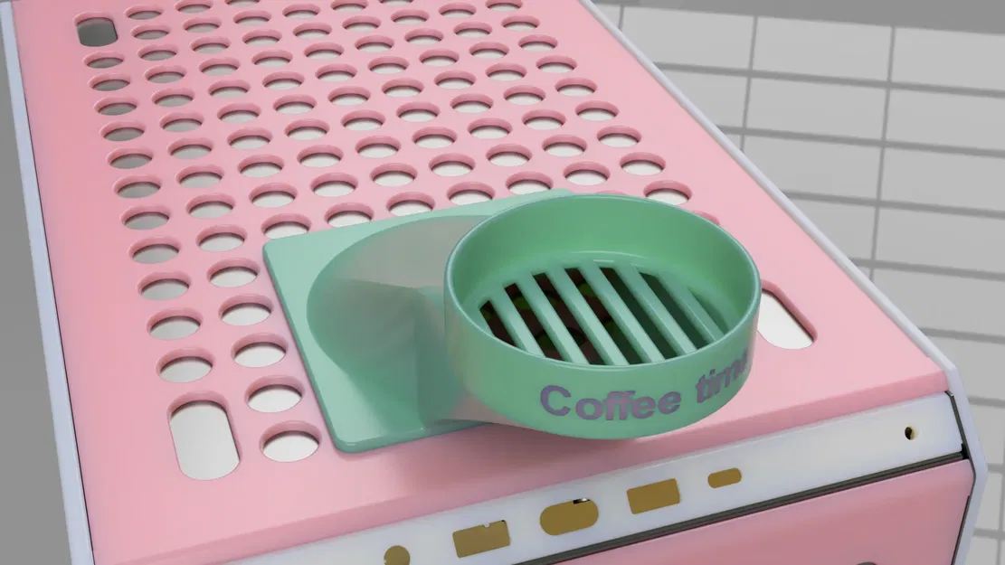 Giá đỡ cốc giữ nhiệt cho máy tính Cooler Master Qube 500 - Image 2