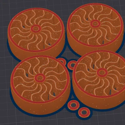 Bánh xe thay thế cho khay 200kg kích thước 75x30x6