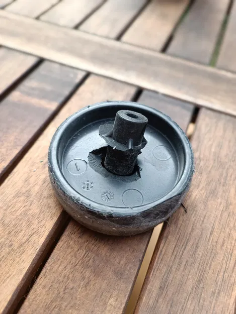 Bánh xe thay thế cho khay 200kg kích thước 75x30x6 - Image 5