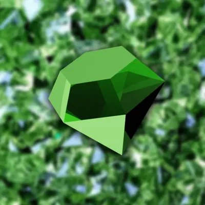 Mô hình kim cương lấp lánh cho trò chơi và trưng bày